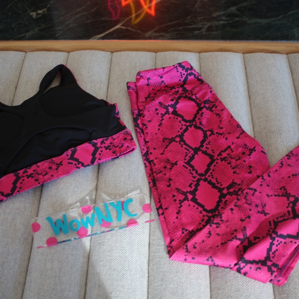 High Quality Printed snake Python pattern Set yoga - Picture 5 of 10